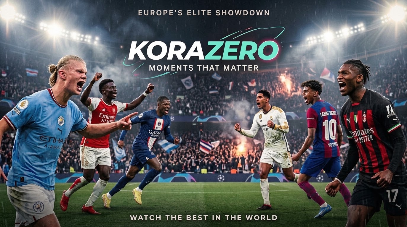 KoraZero — Europe's elite showdown. Moments that matter.